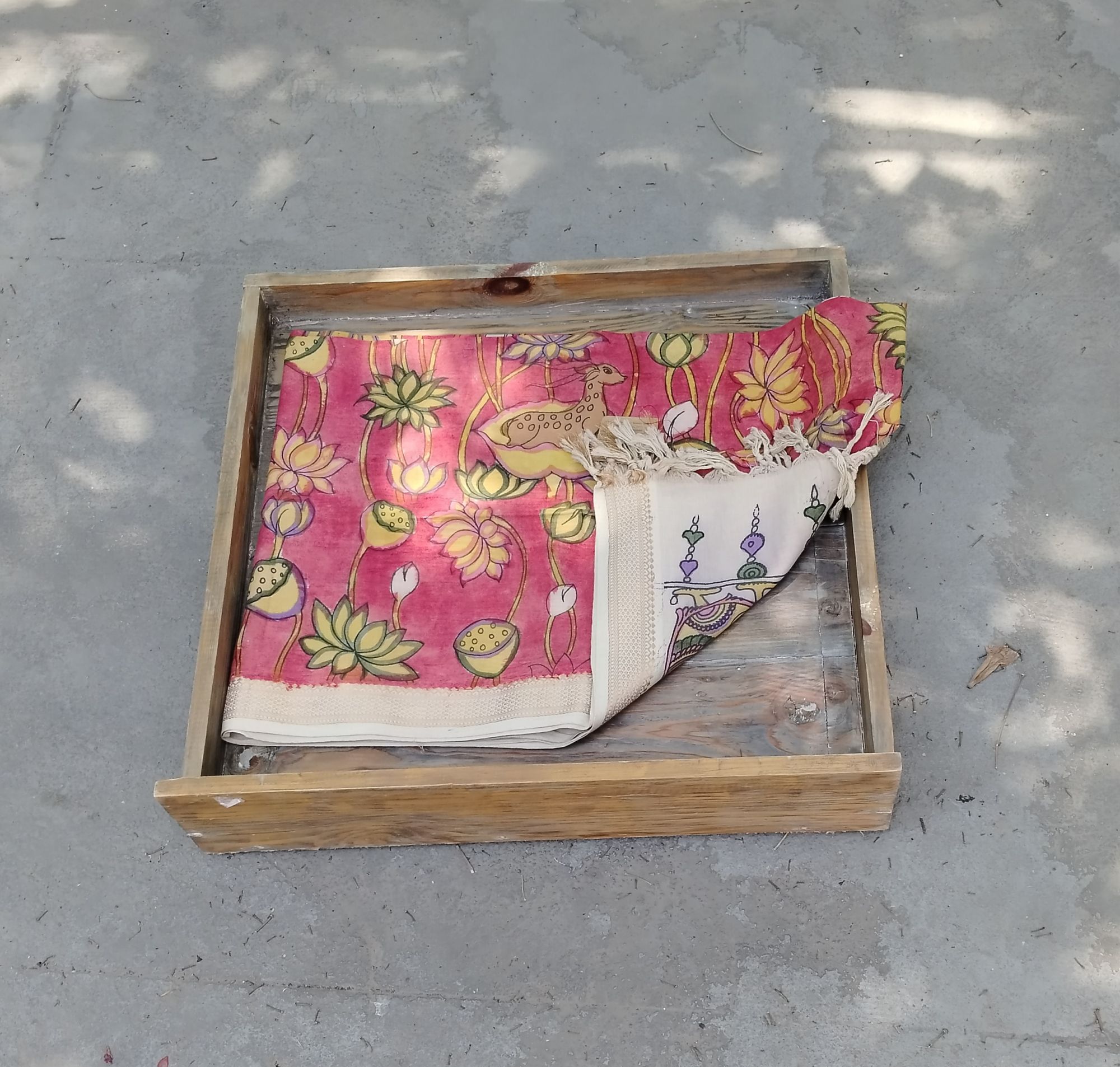 Cotton Kalamkari Dupatta