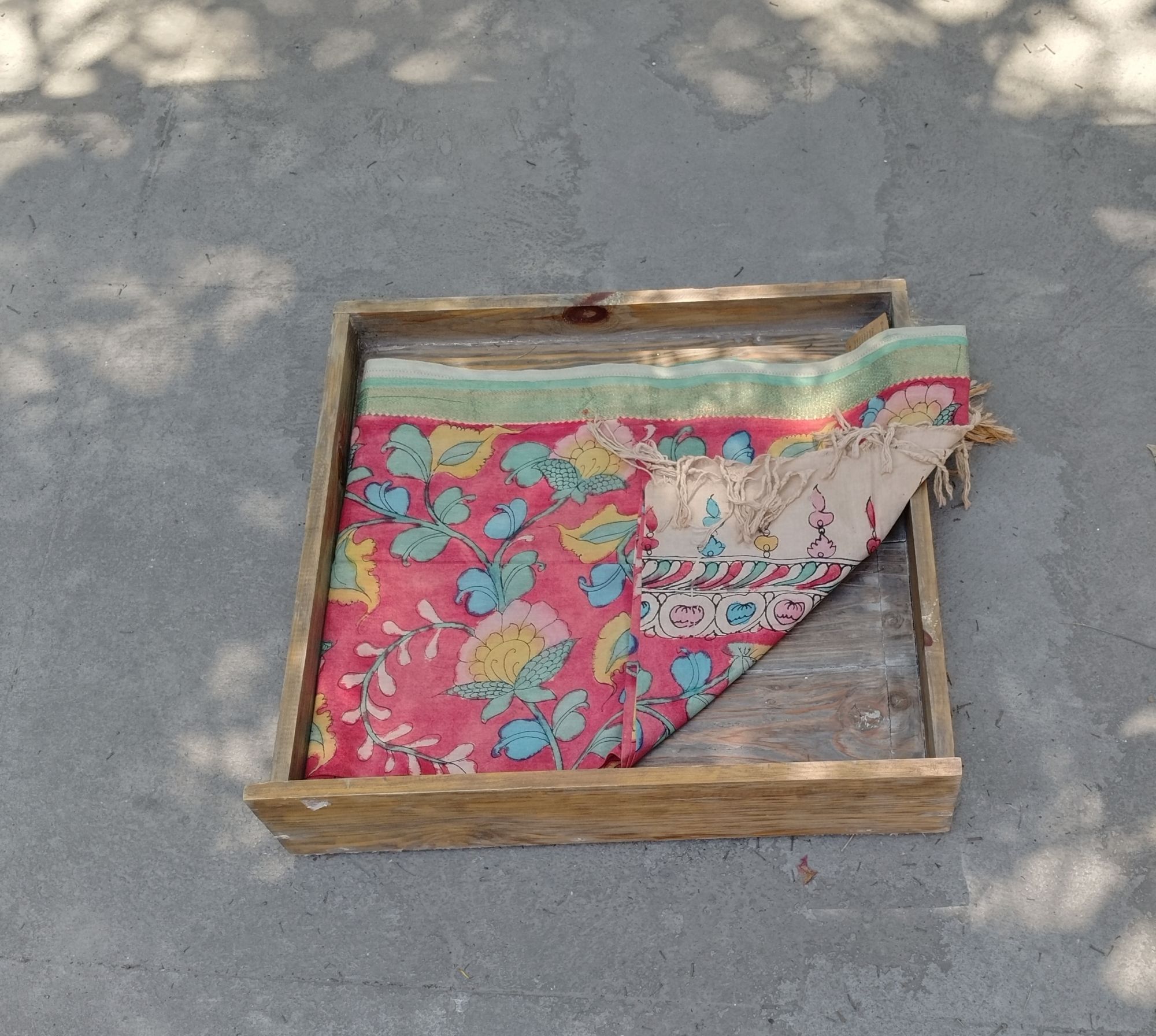 Cotton Kalamkari Dupatta
