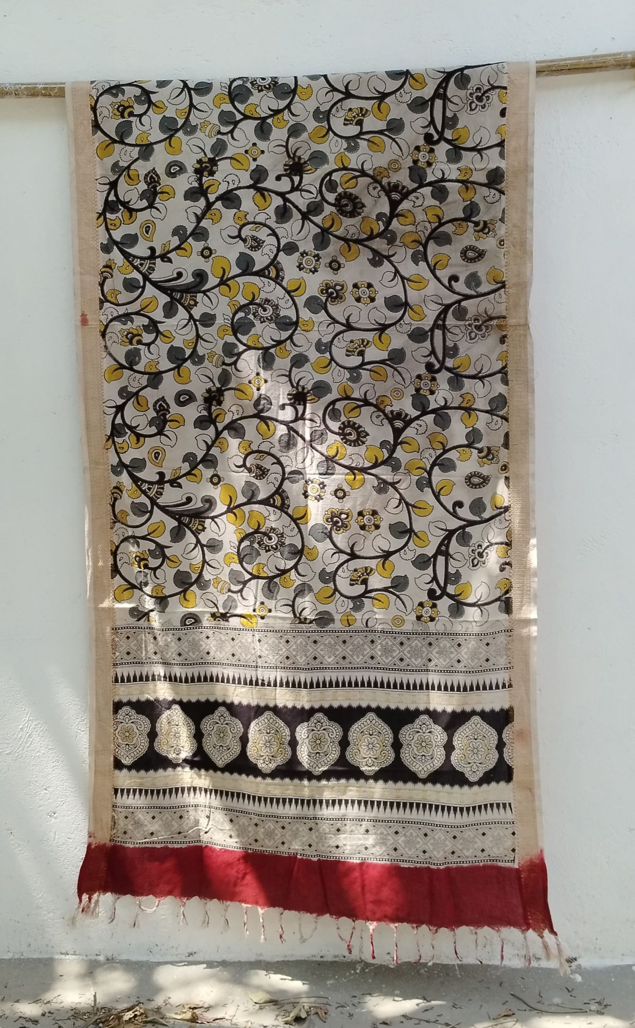 Cotton Kalamkari Dupatta