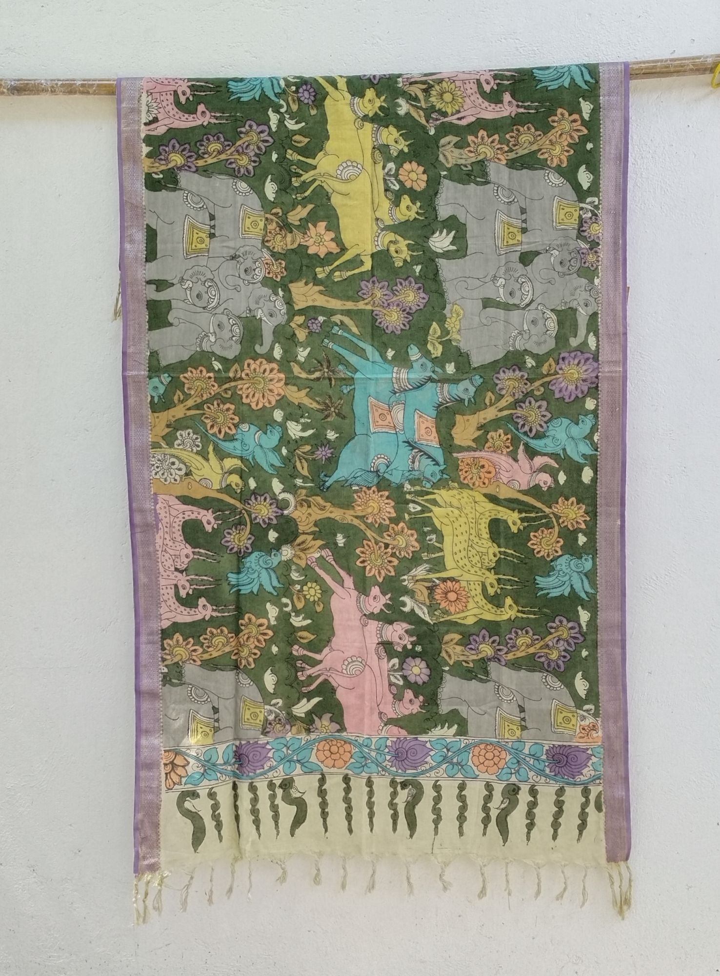 Cotton Kalamkari Dupatta