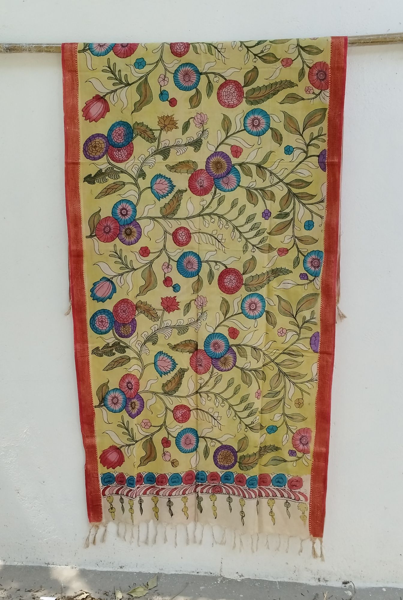 Cotton Kalamkari Dupatta