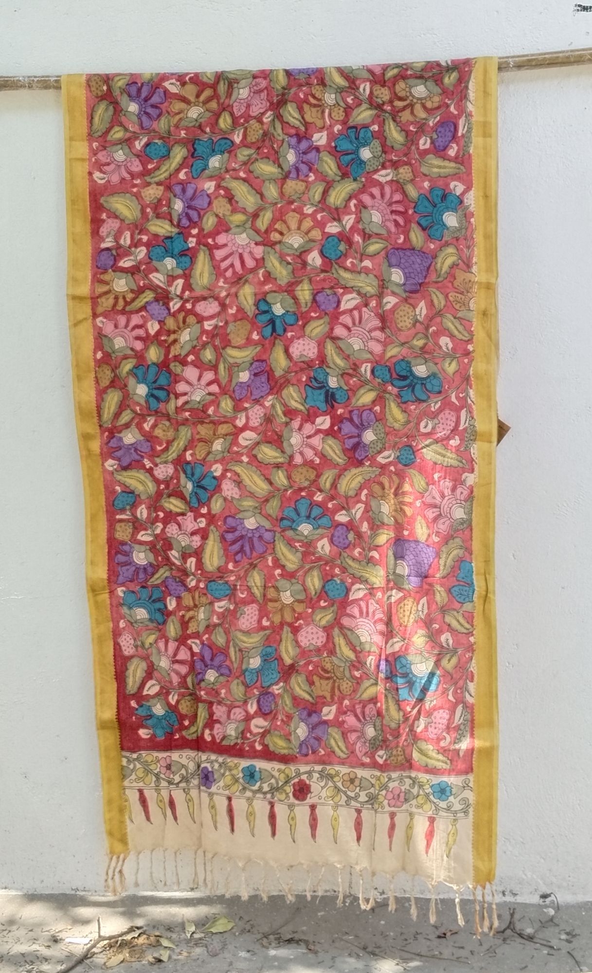 Cotton Kalamkari Dupatta