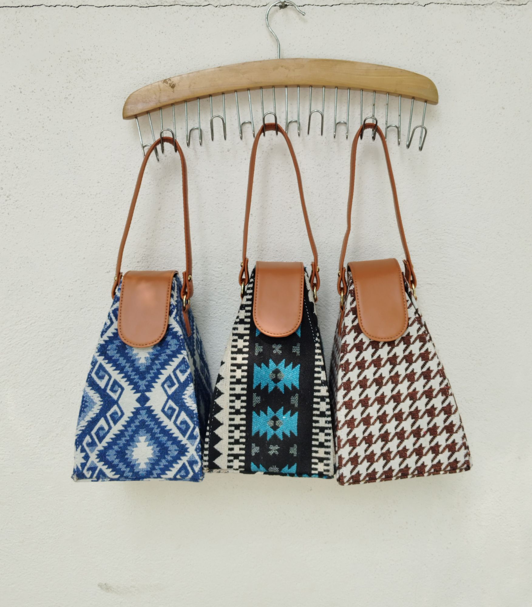 Jacquard Cotton Handbag