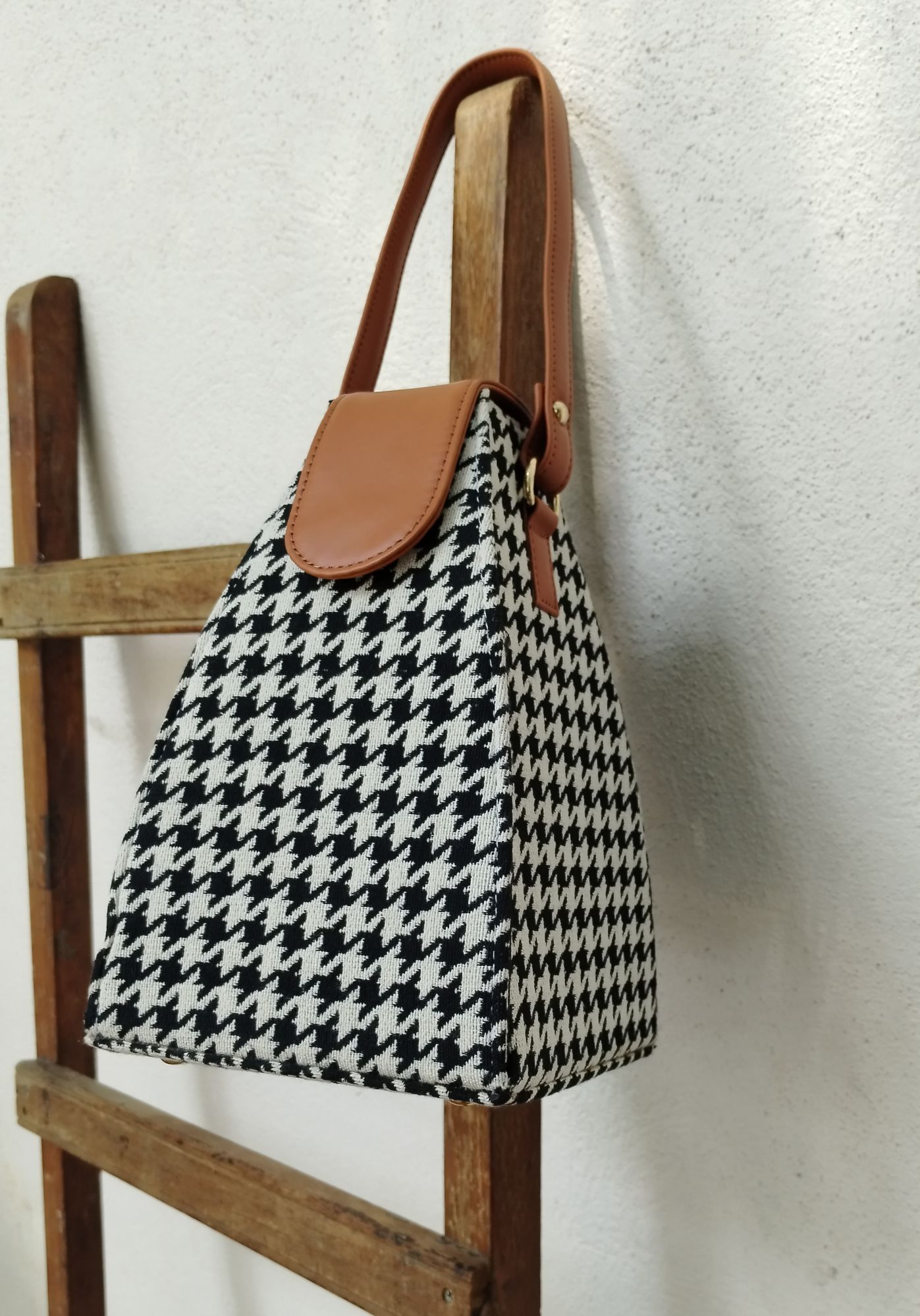Jacquard Cotton Handbag