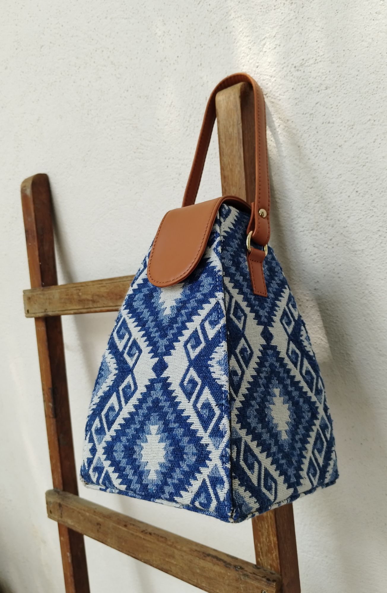 Jacquard Cotton Handbag