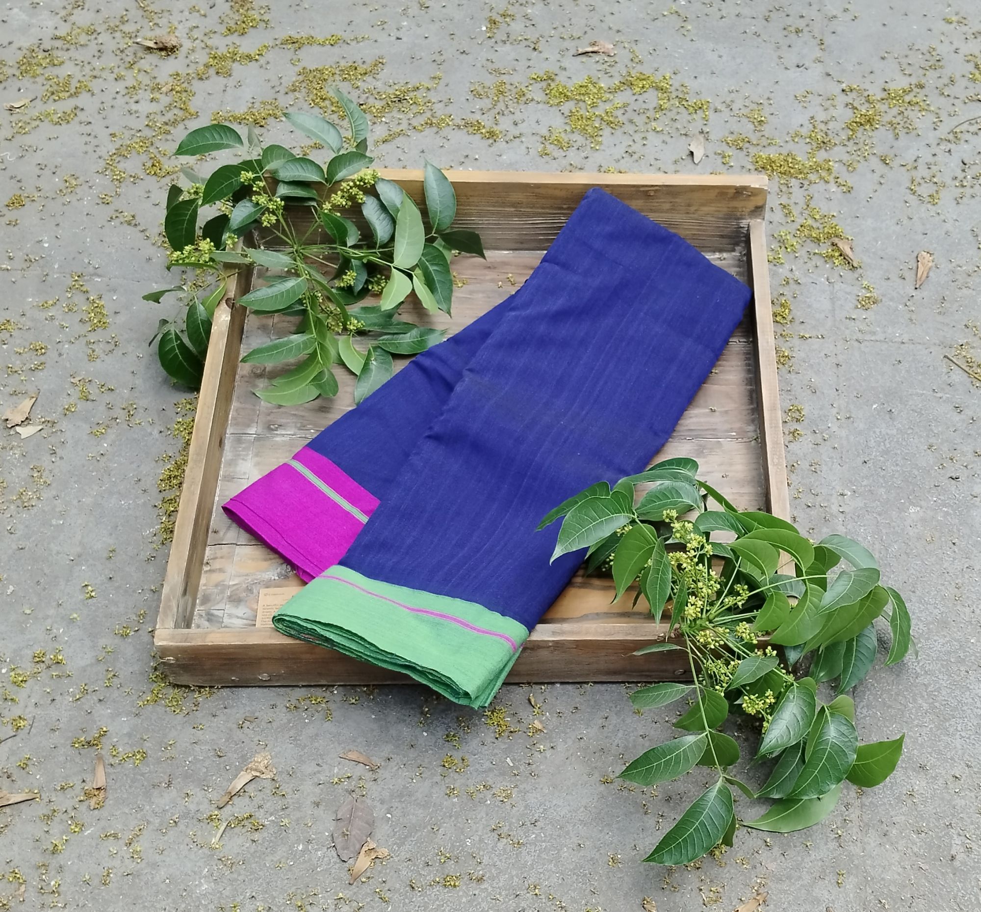 Patteda Anchu Cotton Saree