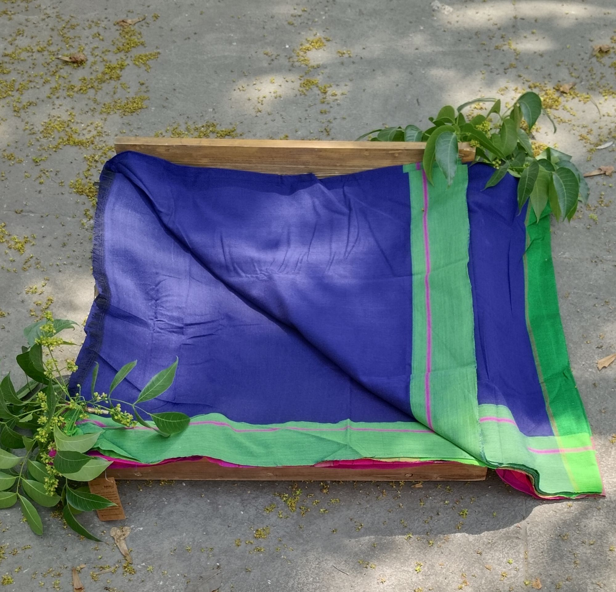 Patteda Anchu Cotton Saree