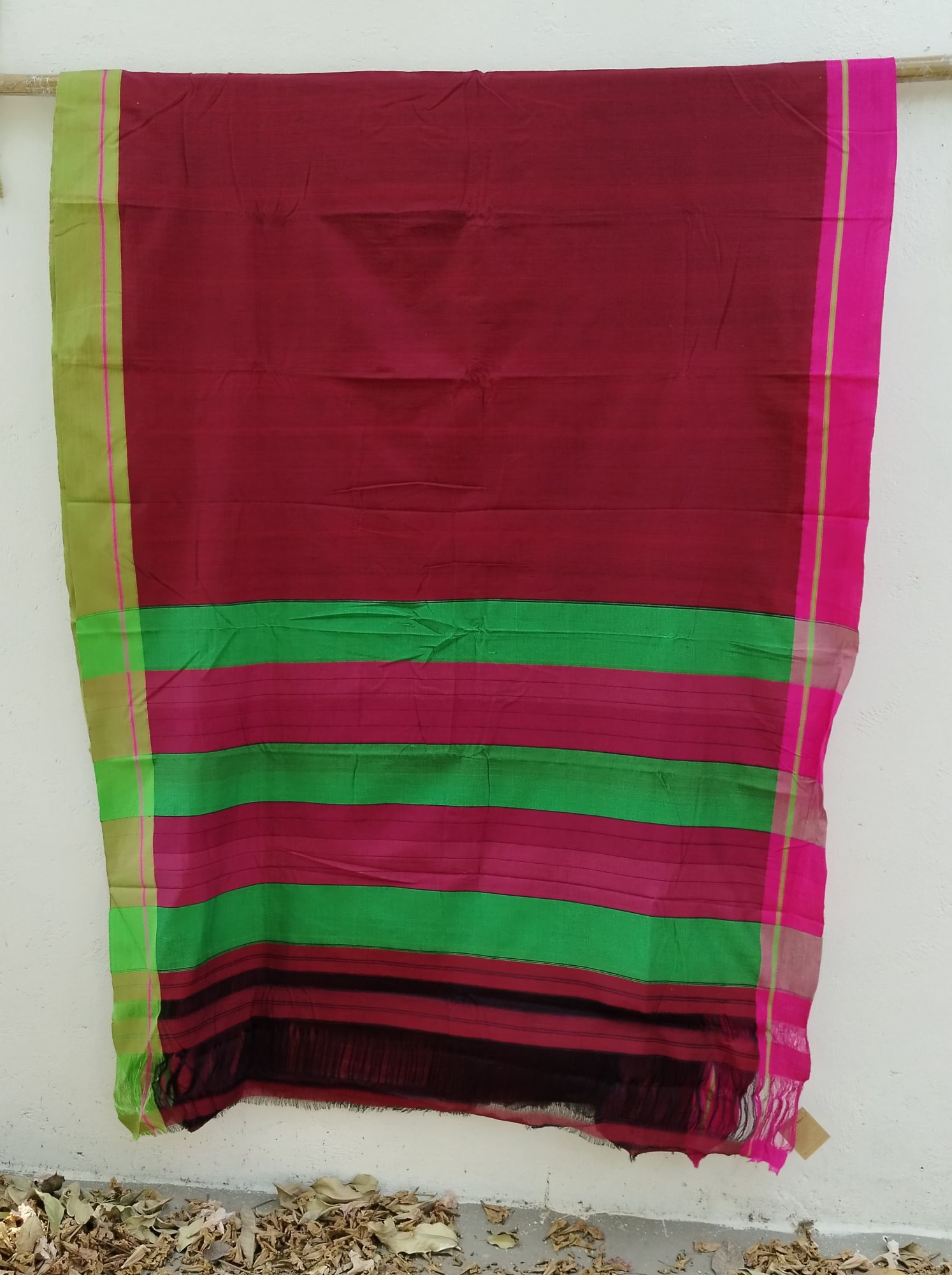 Patteda Anchu Cotton Saree