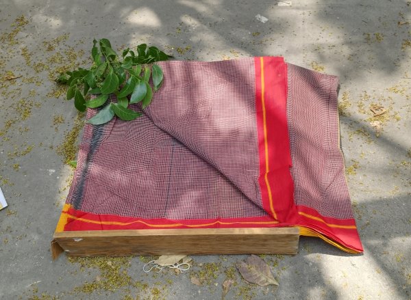 Patteda Anchu Cotton Saree