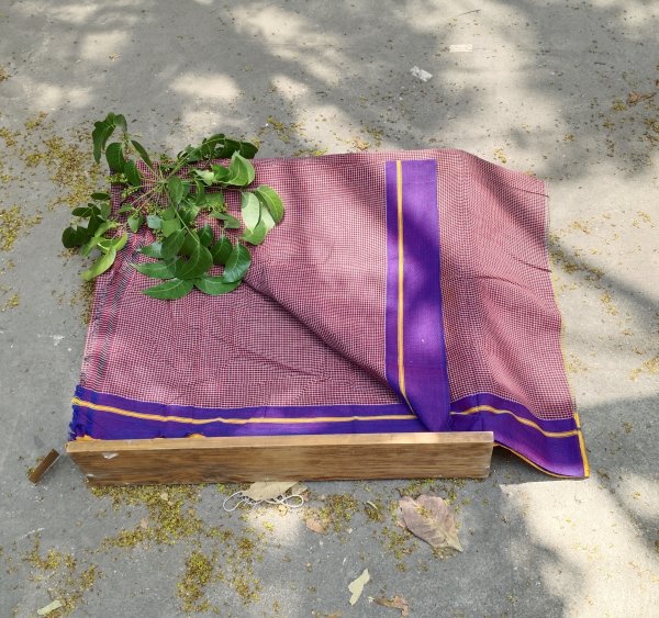 Patteda Anchu Cotton Saree