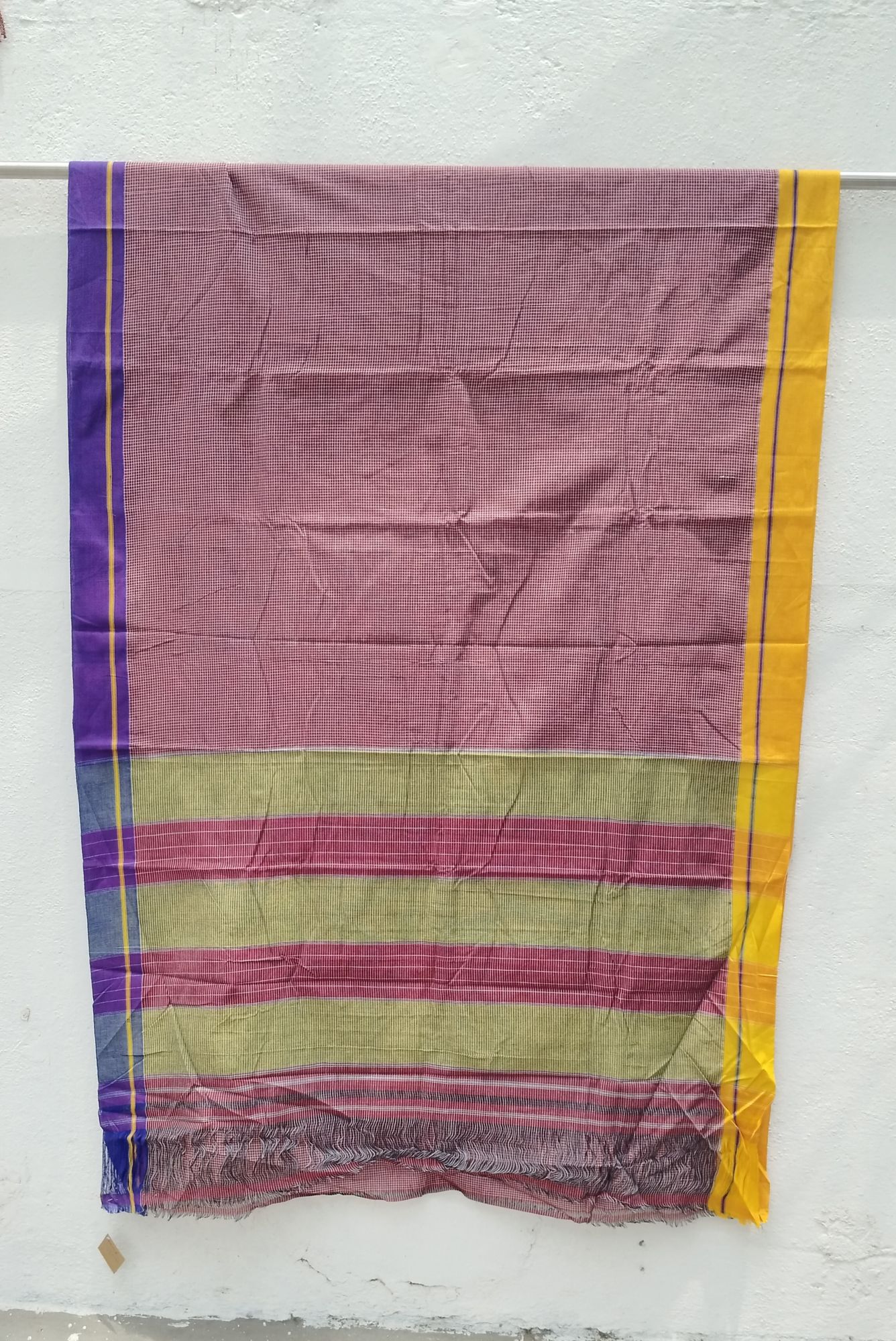 Patteda Anchu Cotton Saree