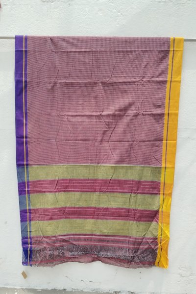 Patteda Anchu Cotton Saree