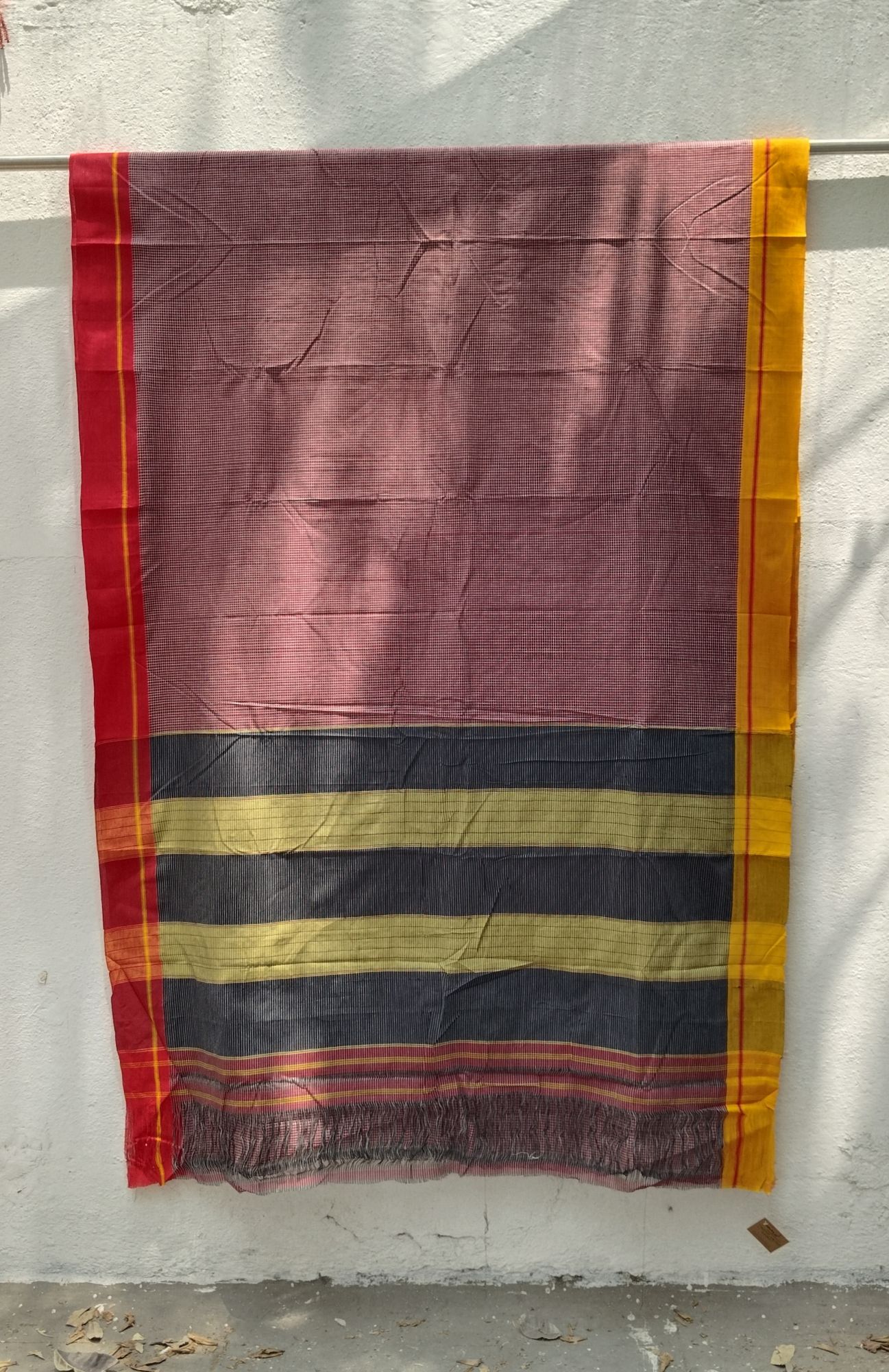 Patteda Anchu Cotton Saree