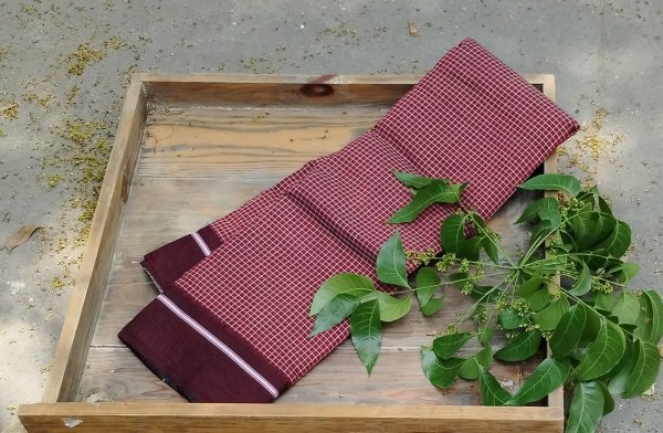 Patteda Anchu Cotton Saree