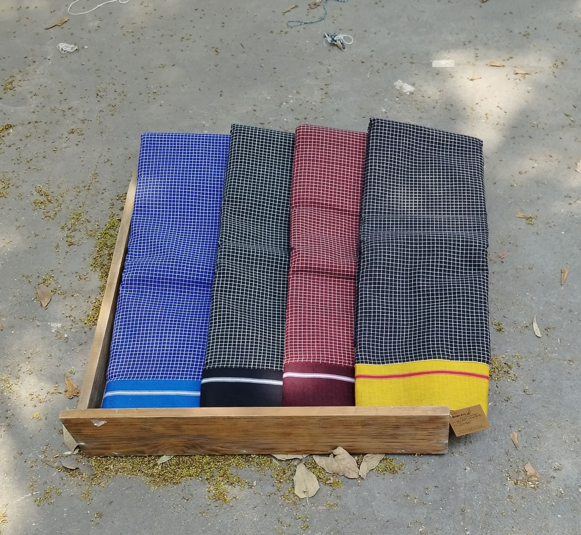 Patteda Anchu Cotton Saree