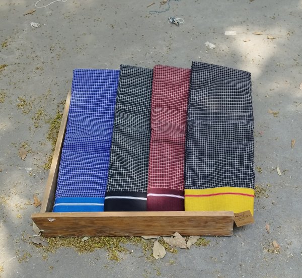 Patteda Anchu Cotton Saree