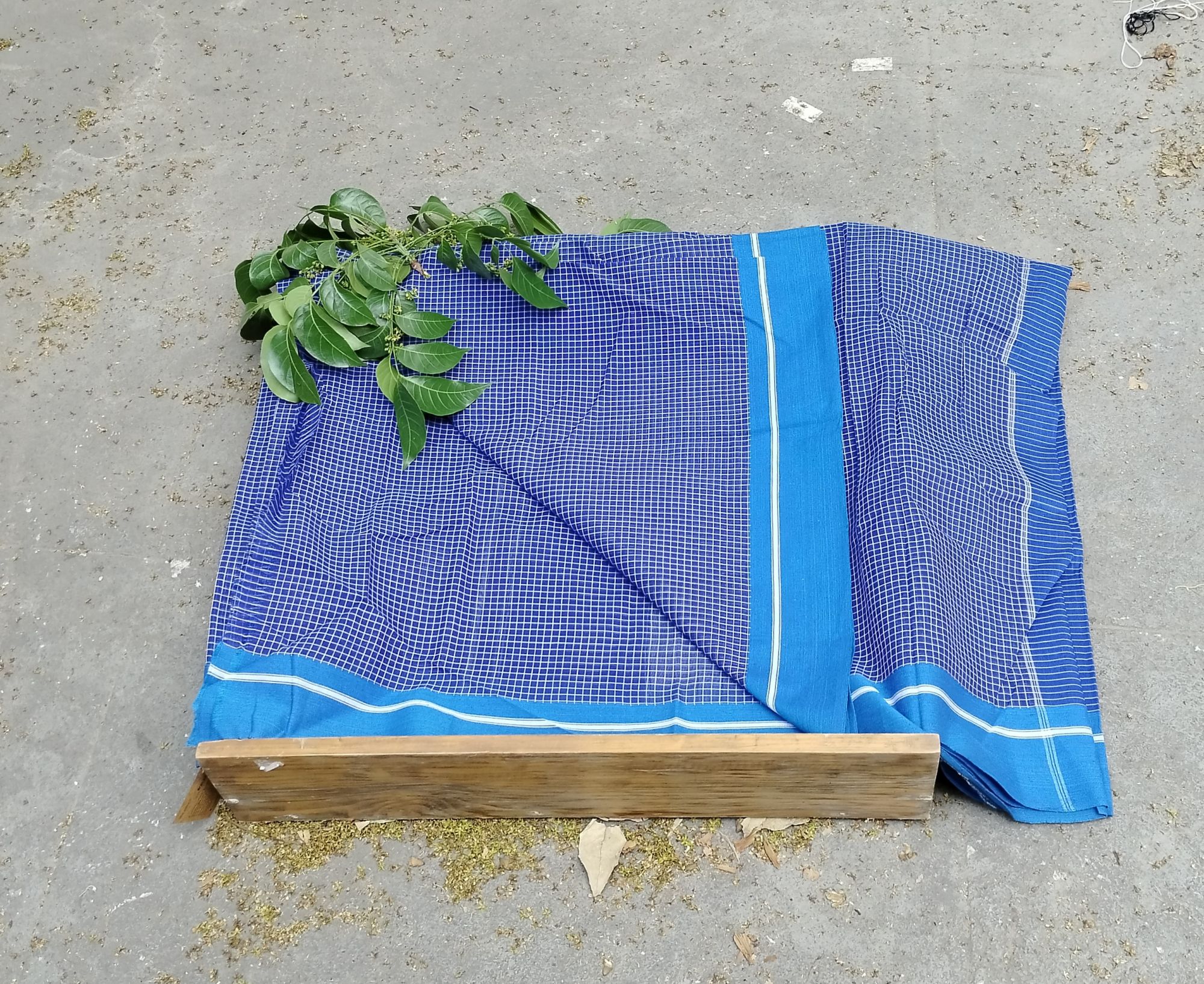 Patteda Anchu Cotton Saree