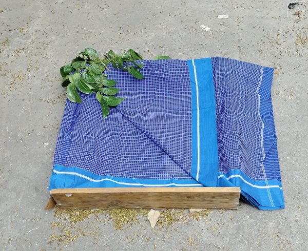 Patteda Anchu Cotton Saree