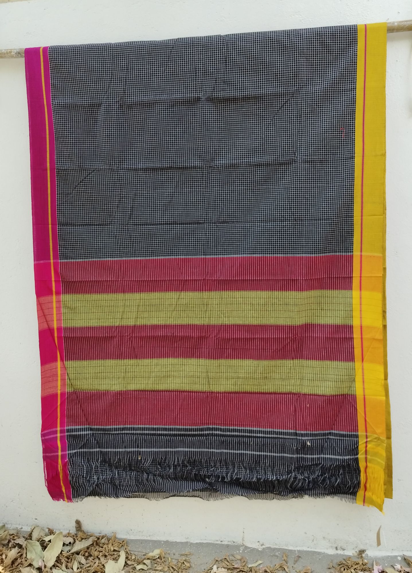 Patteda Anchu Cotton Saree