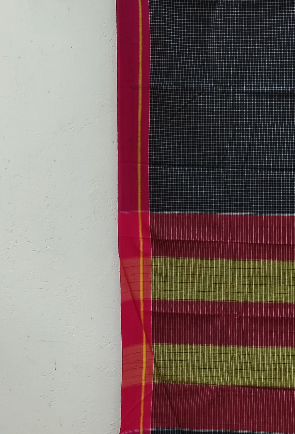 Patteda Anchu Cotton Saree