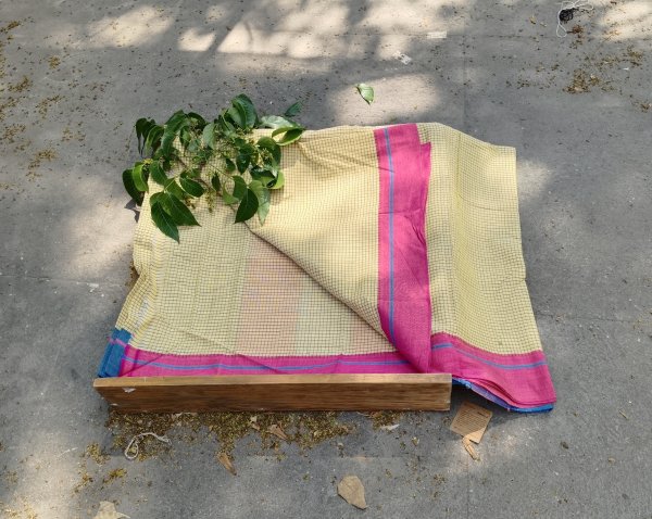 Patteda Anchu Cotton Saree