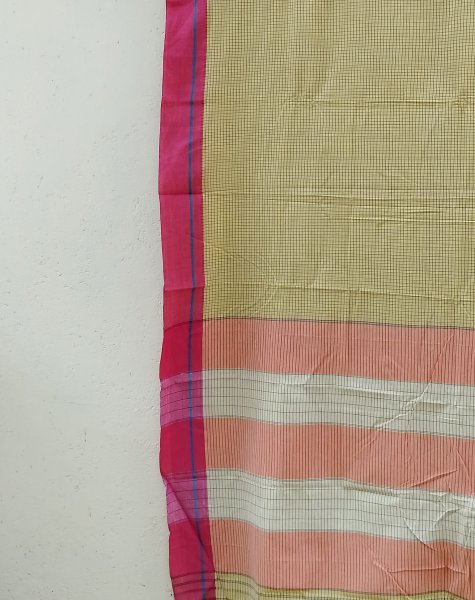 Patteda Anchu Cotton Saree
