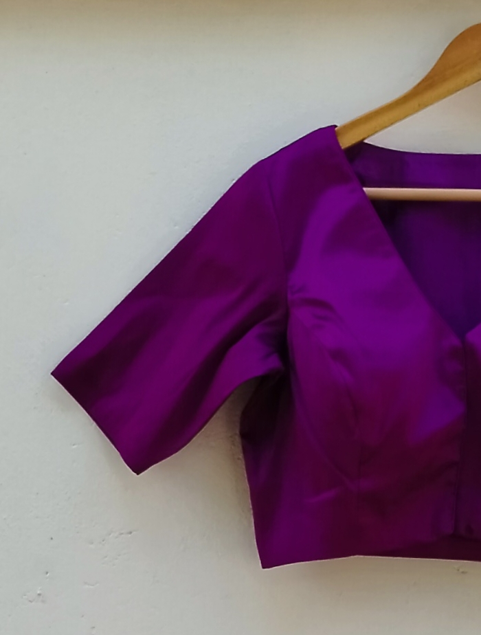 Taffeta Silk Ready Blouse
