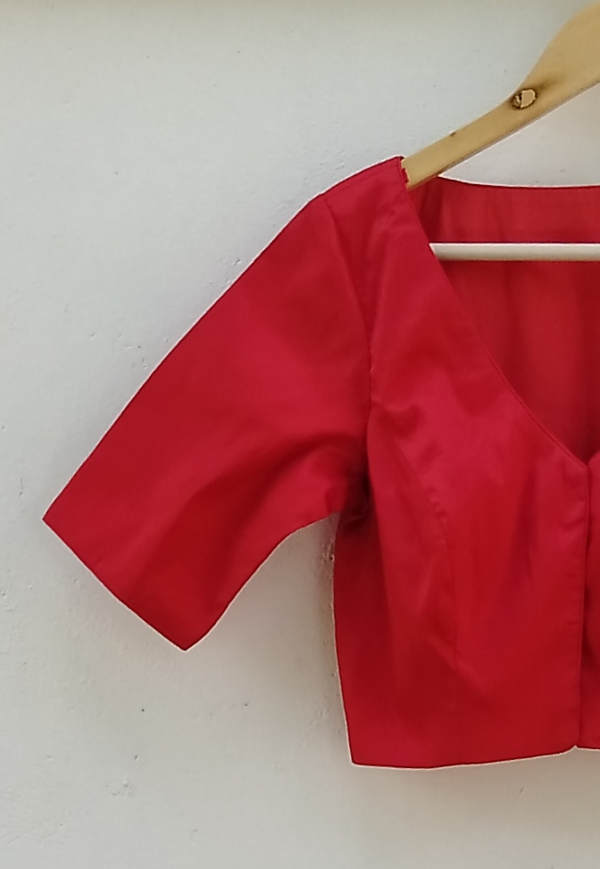 Taffeta Silk Ready Blouse