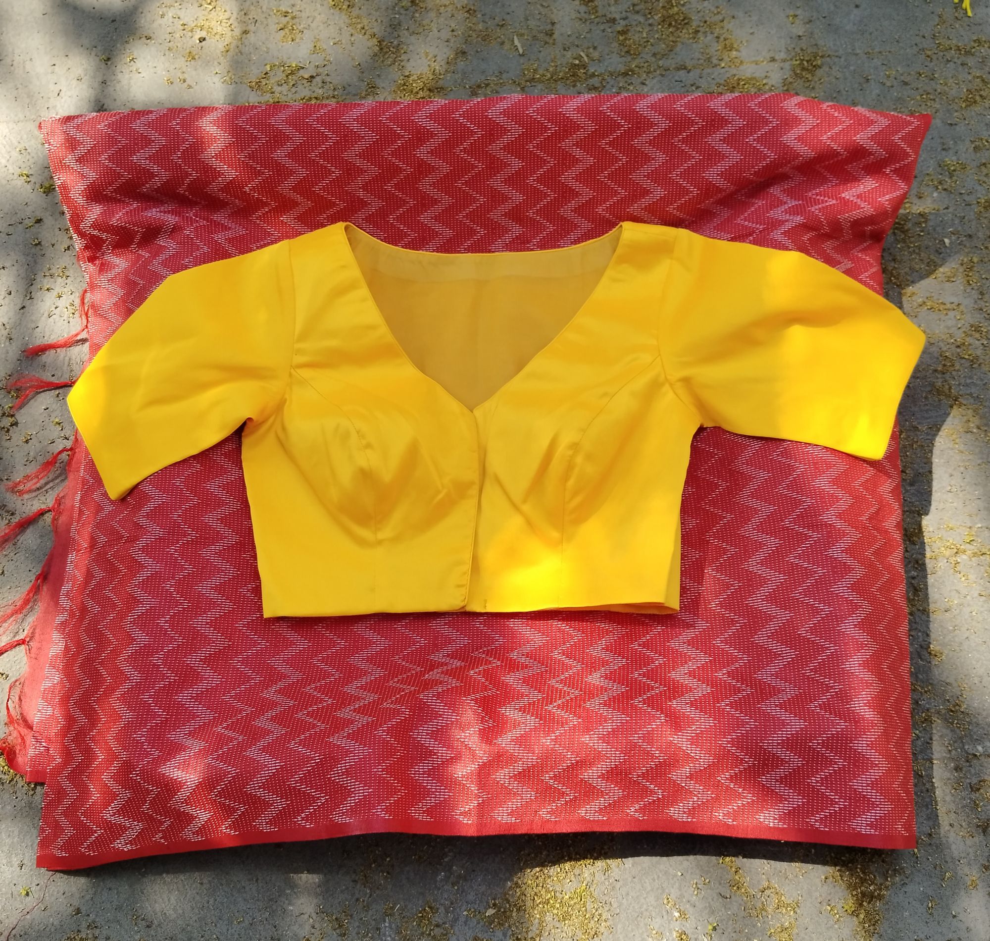 Taffeta Silk Ready Blouse