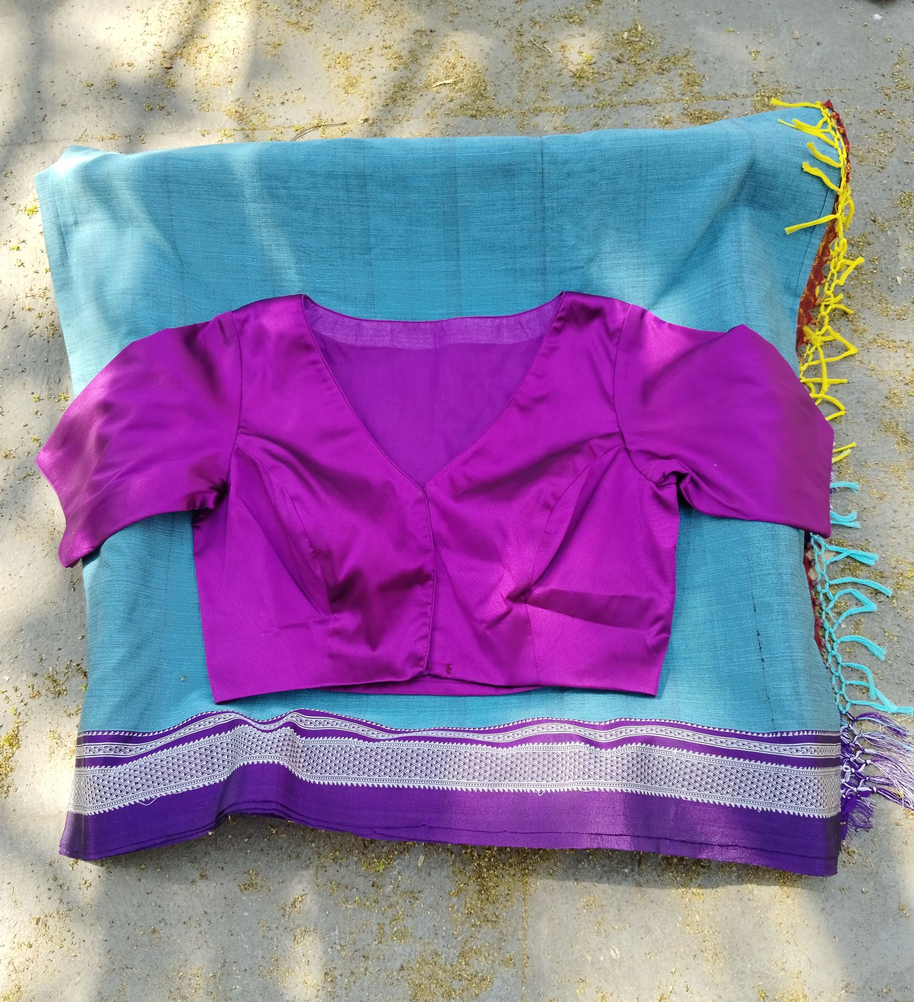 Taffeta Silk Ready Blouse