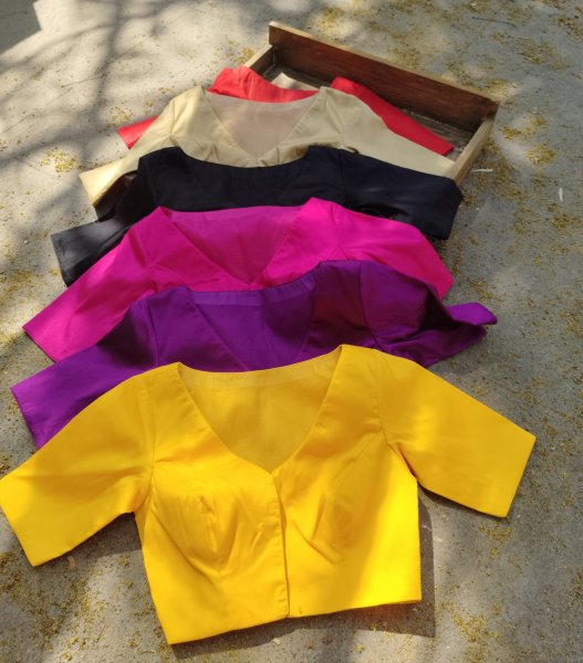 Taffeta Silk Ready Blouse