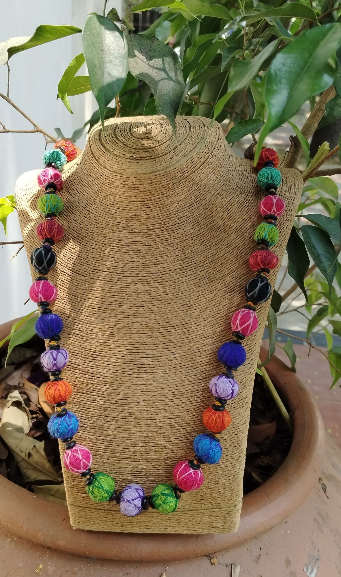 Thread Beads Long Chain