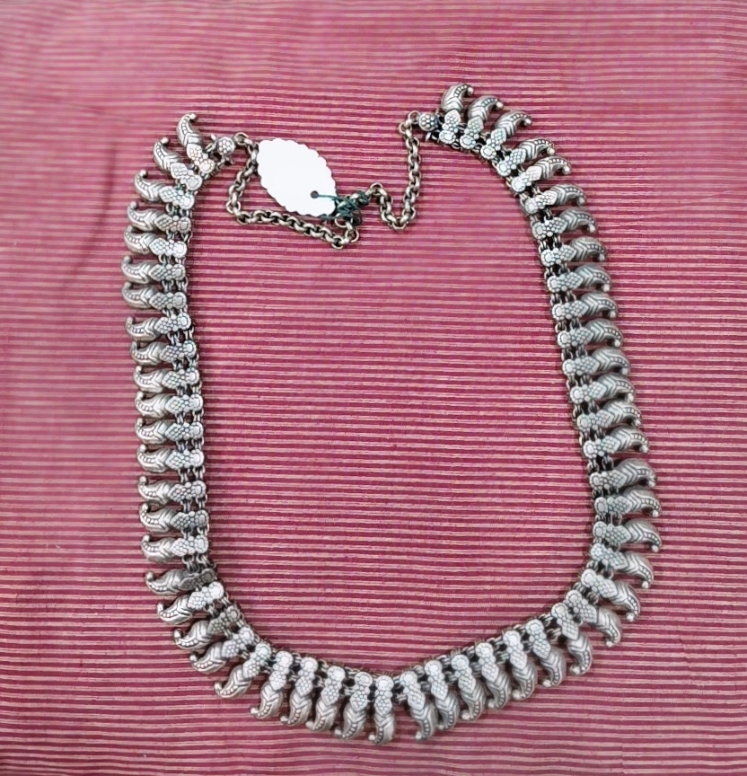 German Silver Long Chain