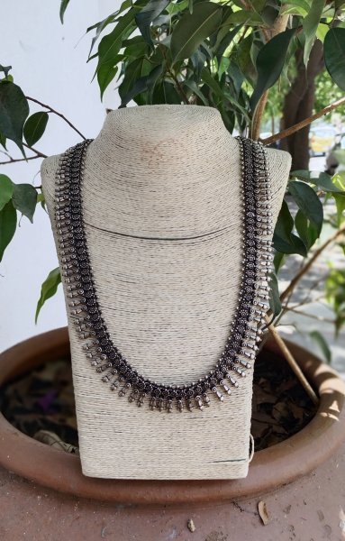 German Silver Long Chain