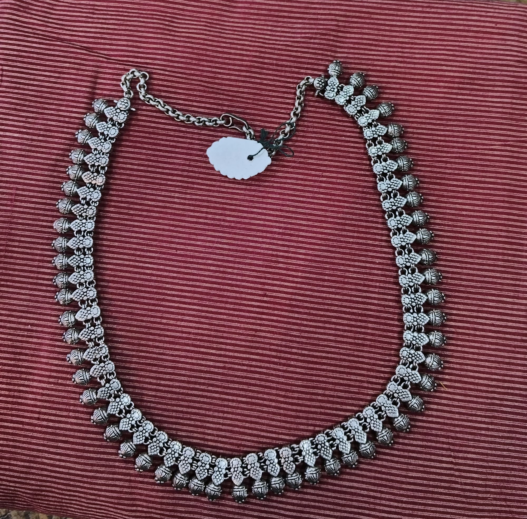 German Silver Long Chain