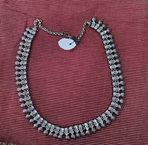 German Silver Long Chain