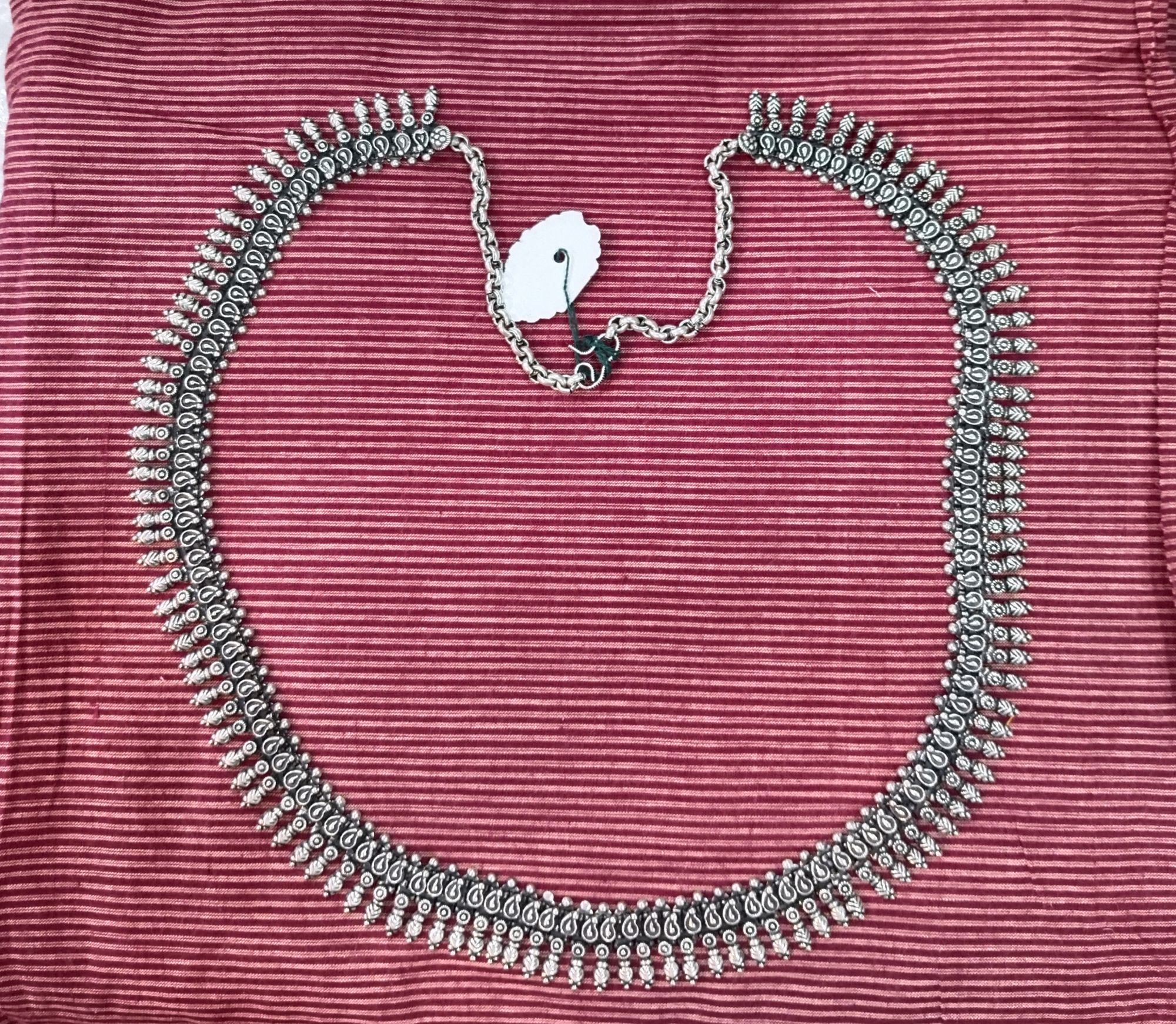German Silver Long Chain