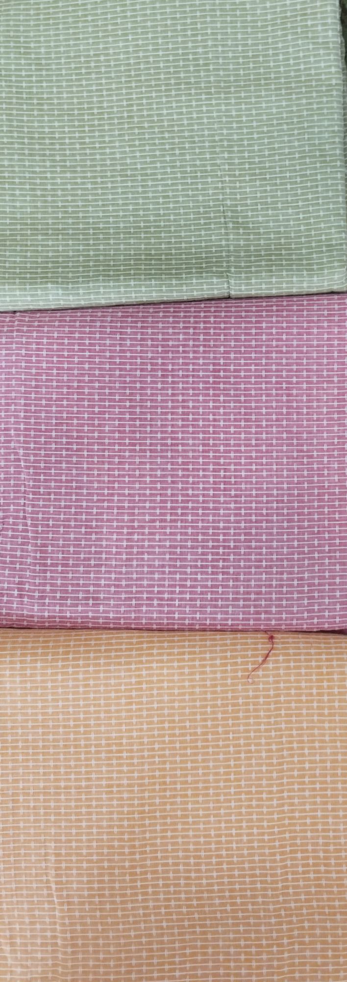 Cotton unstitched fabric