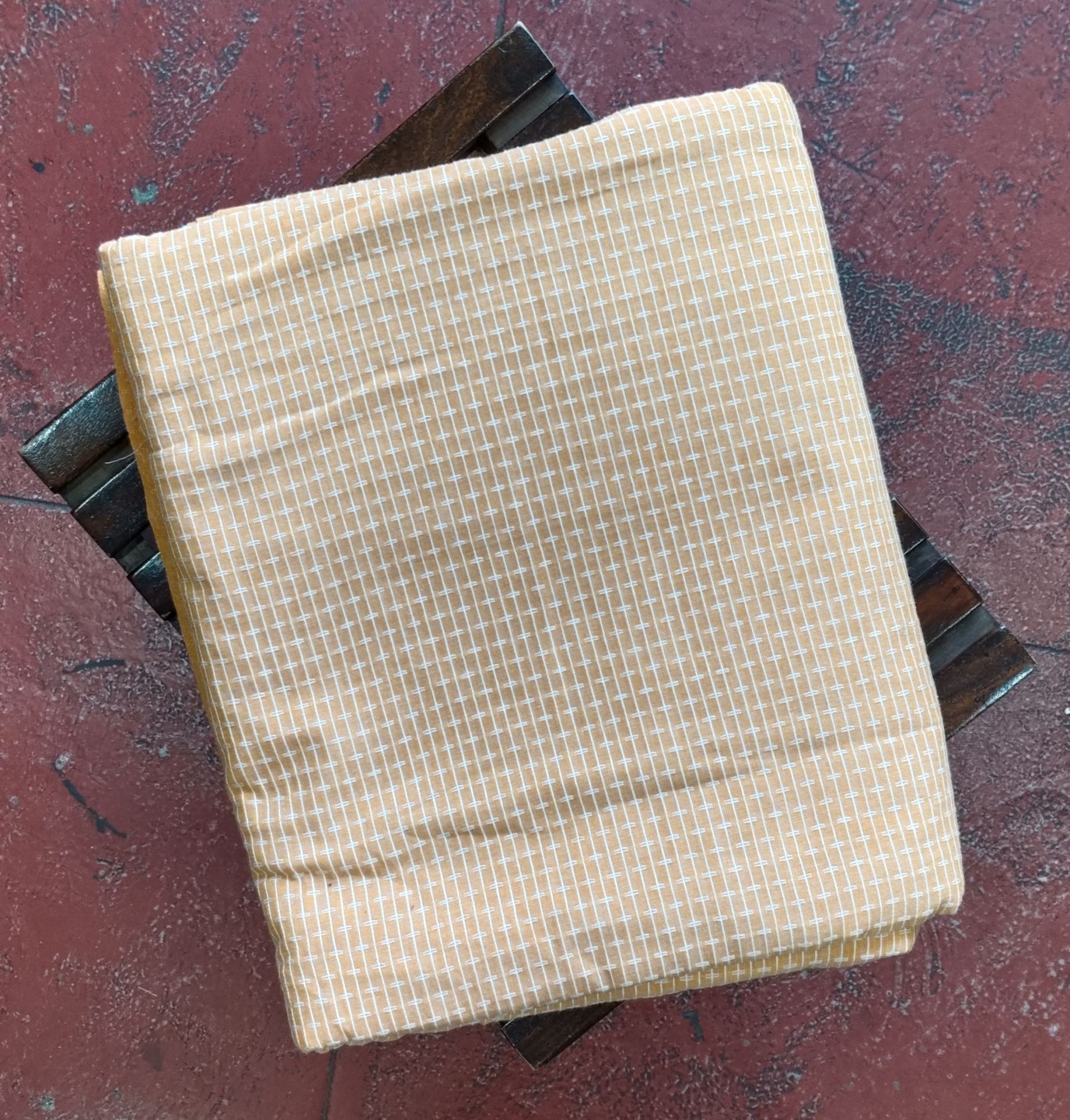 Cotton unstitched fabric