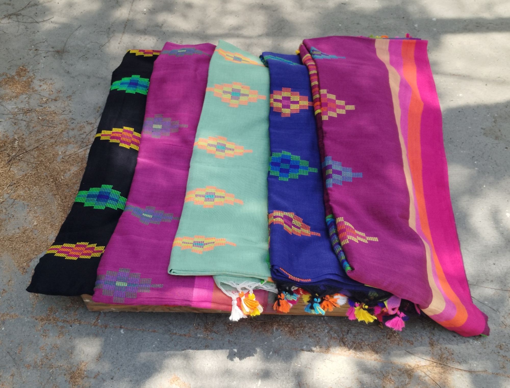 Jhamdani Weave Cotton Saree