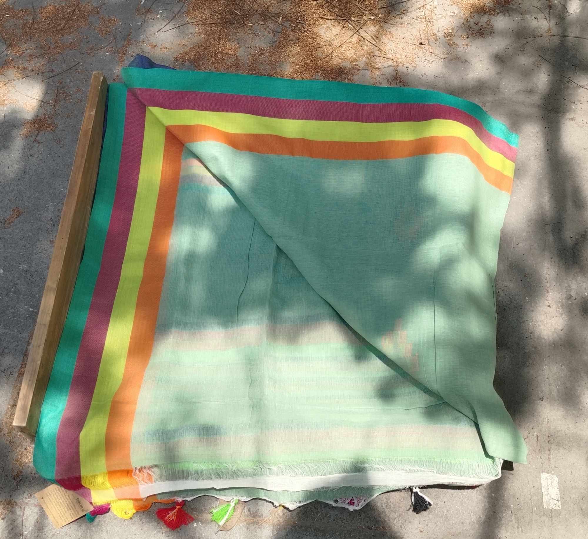 Jhamdani Weave Cotton Saree