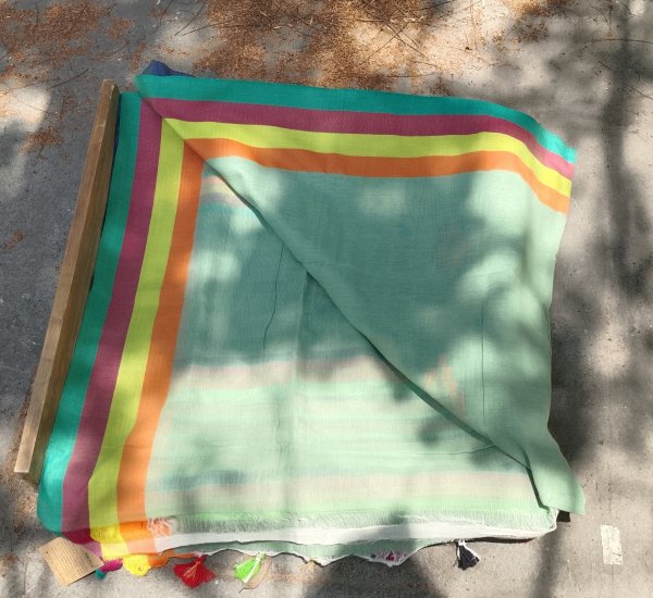 Jhamdani Weave Cotton Saree