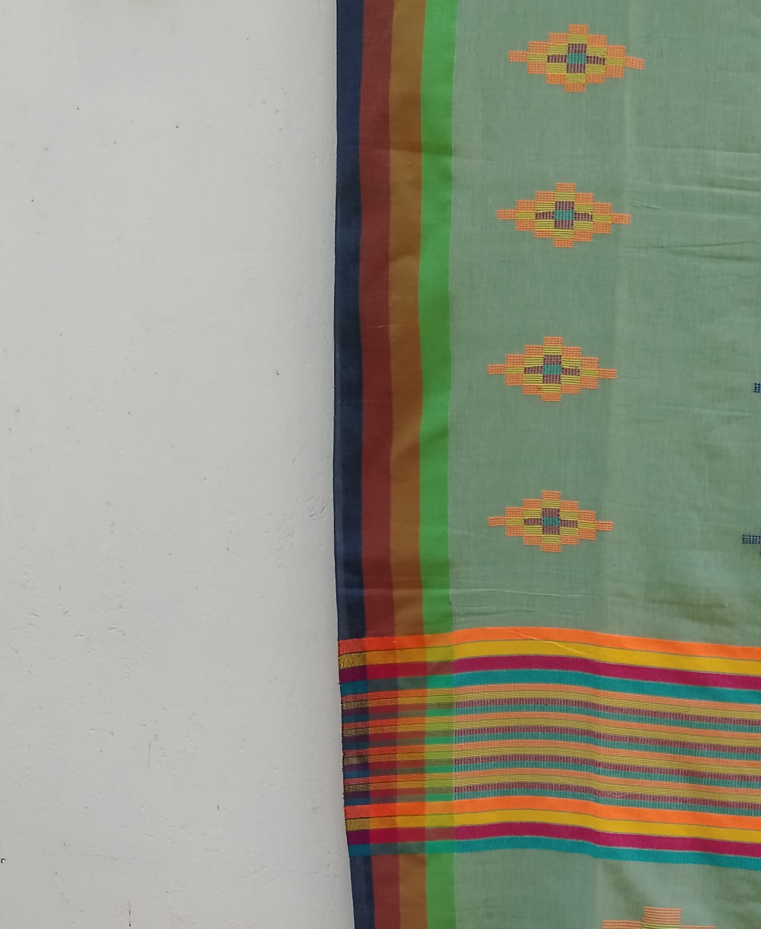 Jhamdani Weave Cotton Saree