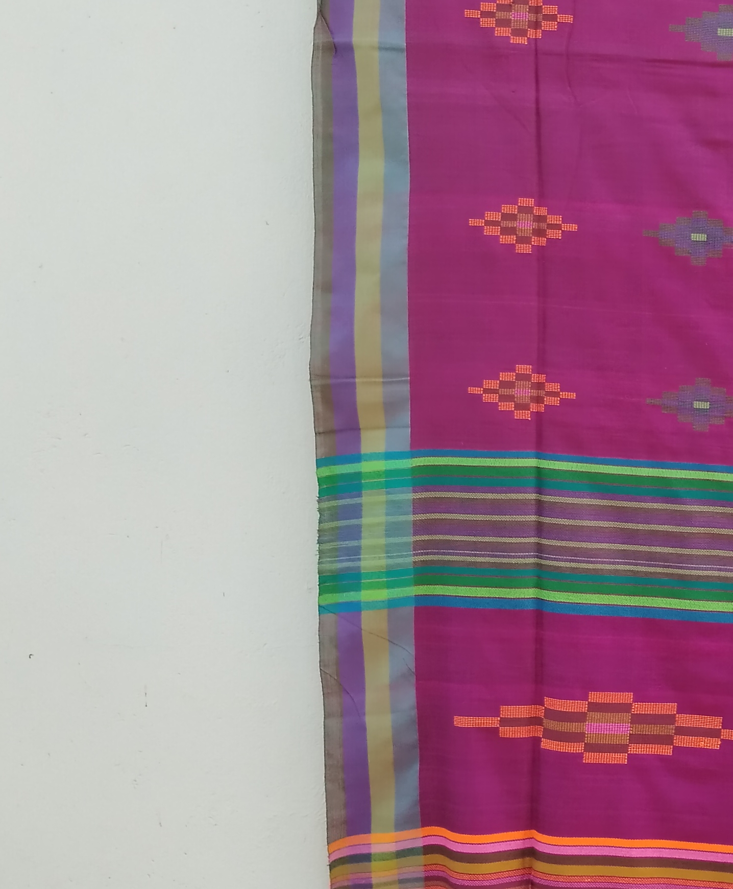 Jhamdani Weave Cotton Saree