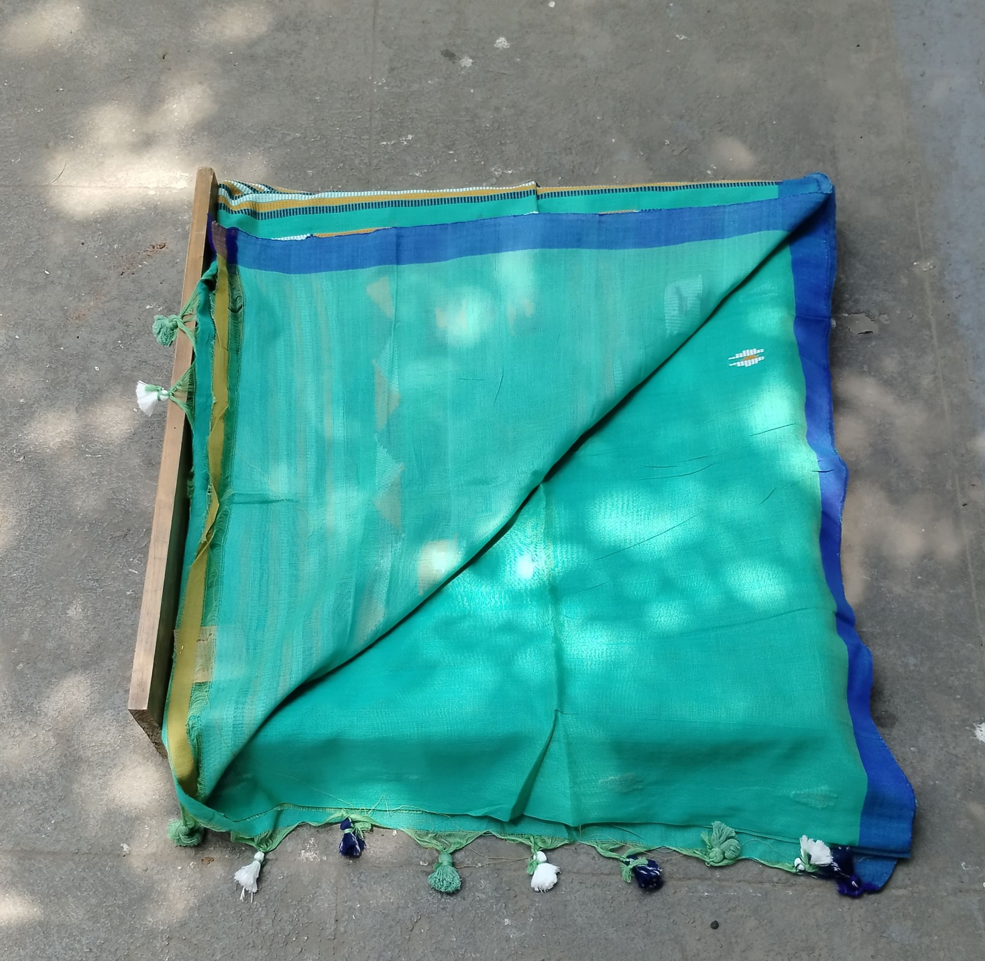 Jhamdani Weave Cotton Saree