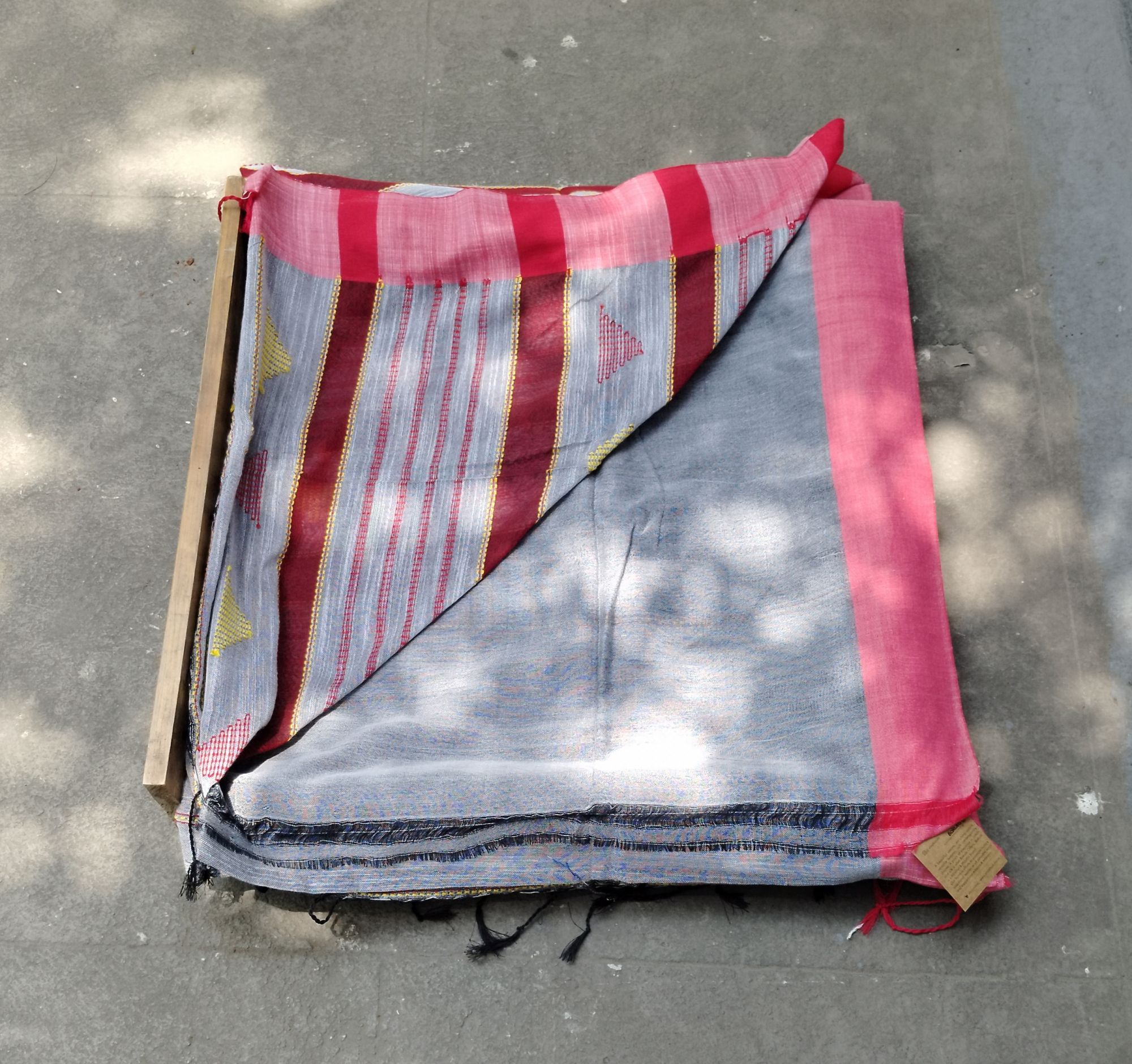 Jhamdani Weave Cotton Saree