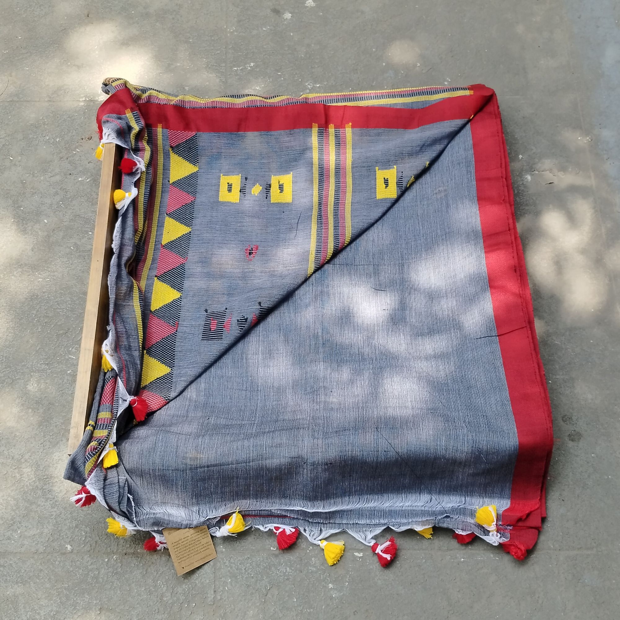 Jhamdani Weave Cotton Saree