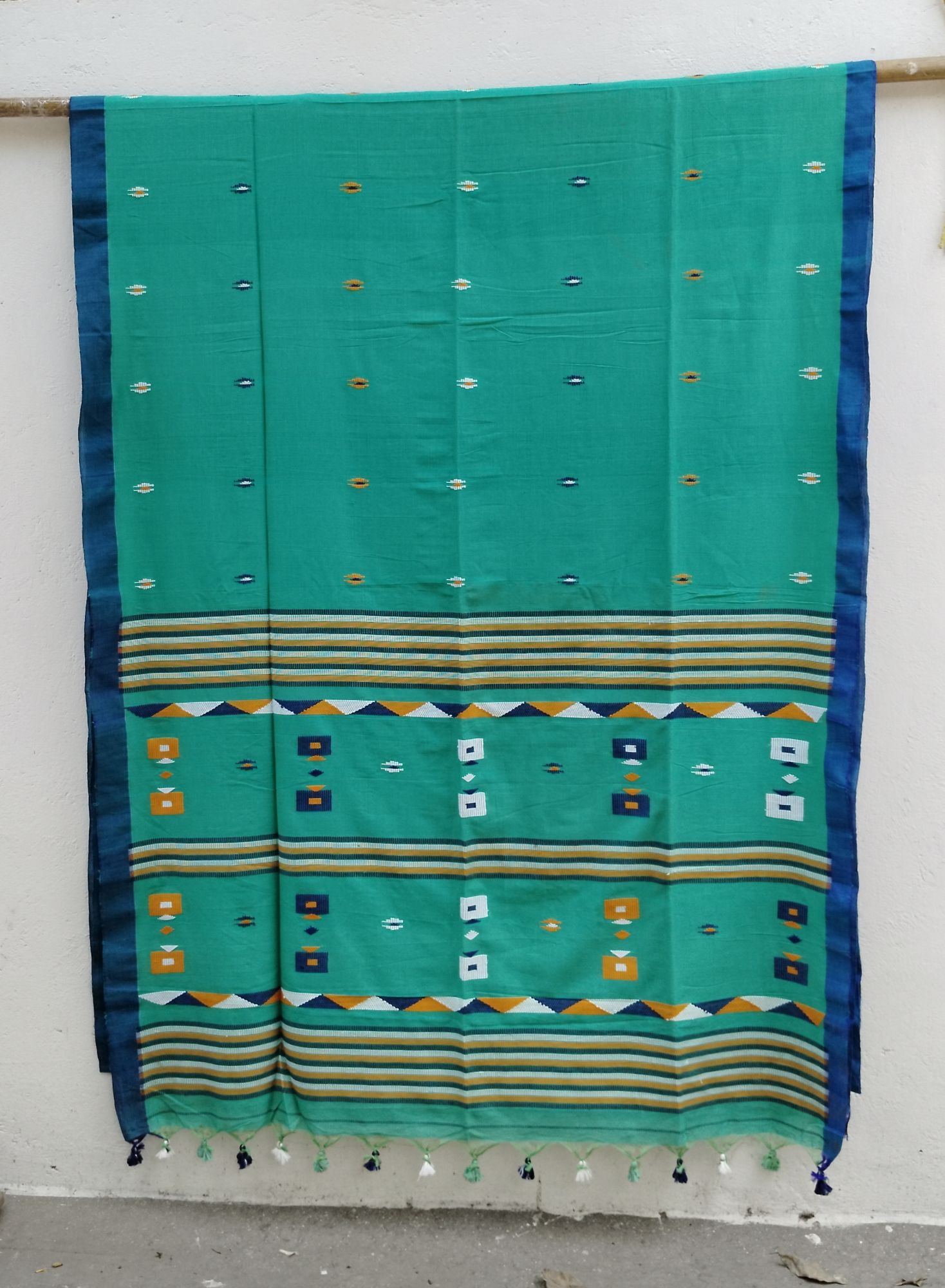 Jhamdani Weave Cotton Saree