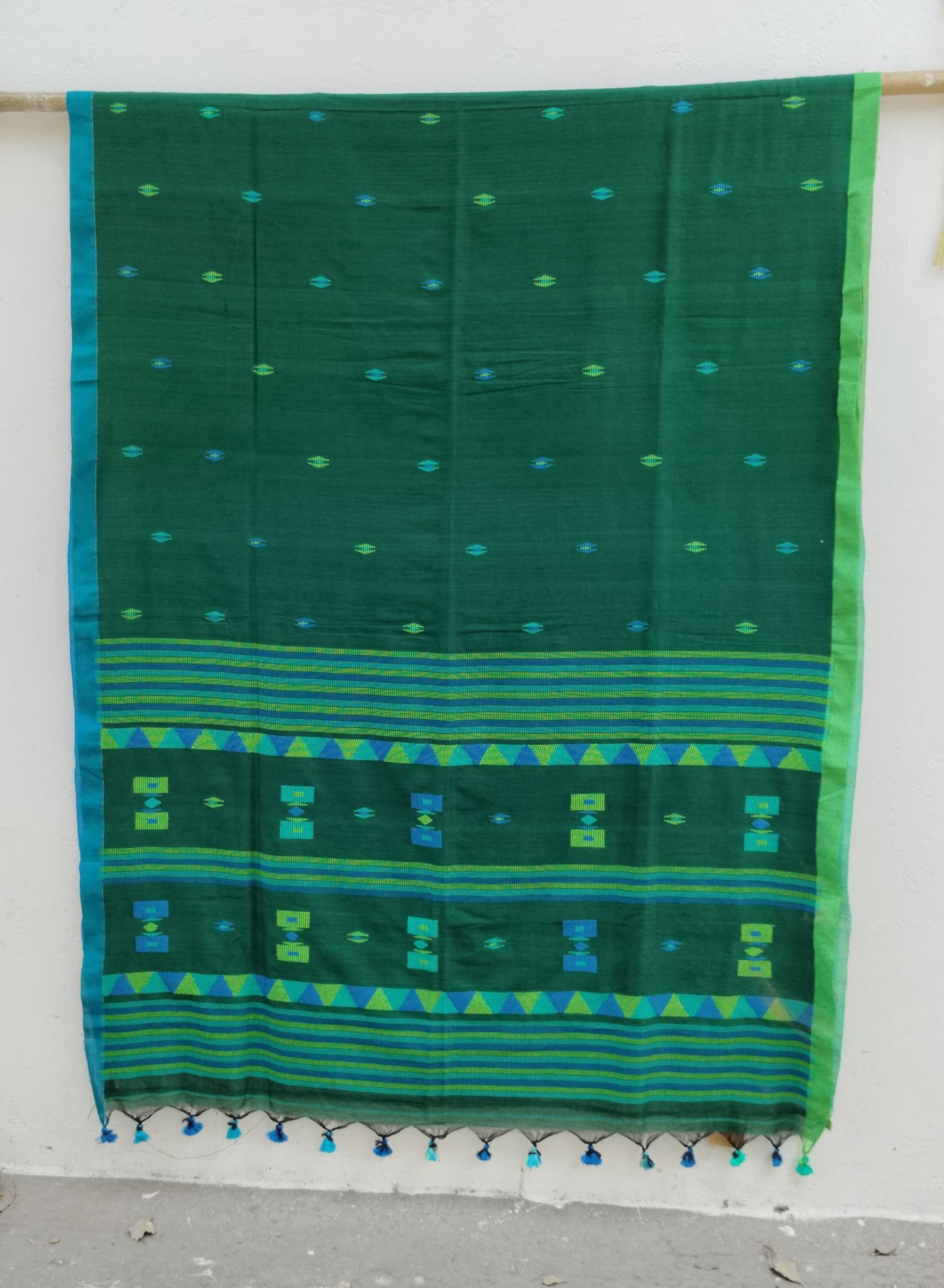 Jhamdani Weave Cotton Saree