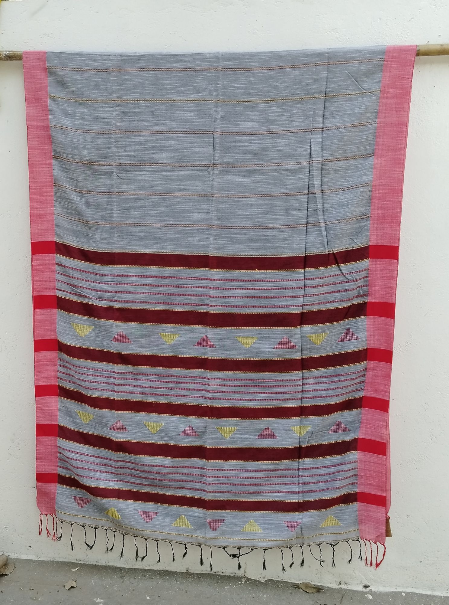 Jhamdani Weave Cotton Saree